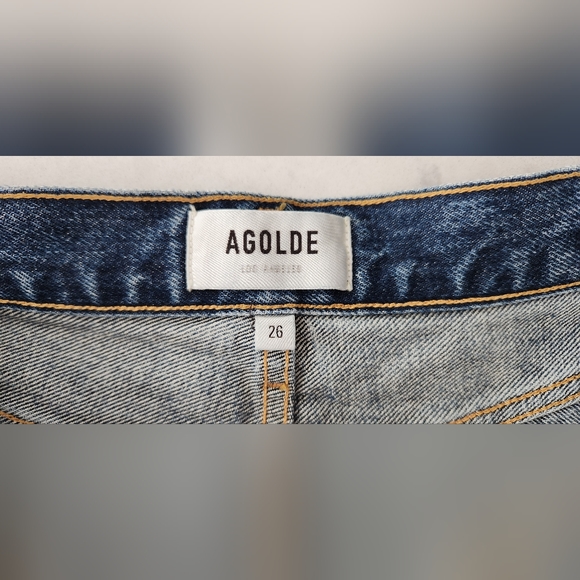Agolde Dee Medium Denim, size 26 - Picture 3 of 8